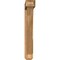 Ekena Millwork Traditional Craftsman Rough Sawn Bracket w/ Offset Brace, Western Red Cedar, 6"W x 40"D x 40"H BKT0604X40X40TRA04RWR - alternate 3
